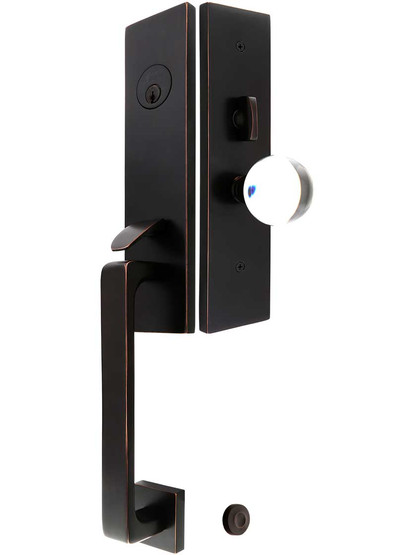 Mormont Mortise Thumblatch Entry Set with Choice of Interior Knob or Lever